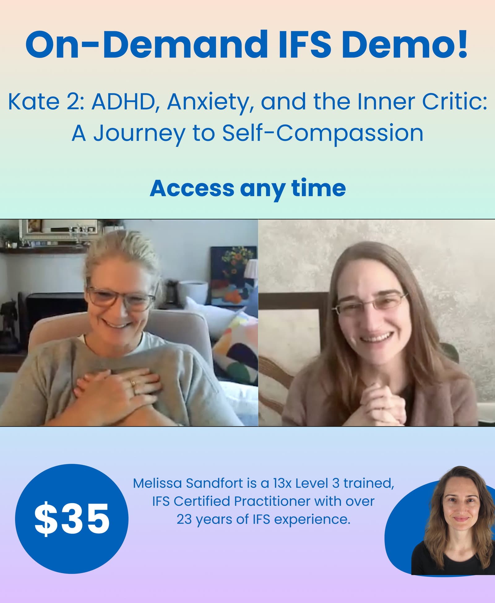 Kate (2): Anxiety, ADHD and the Inner Critic: A Journey to Self-Compassion