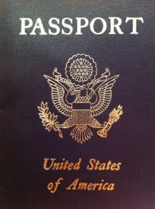Melissa's passport photo