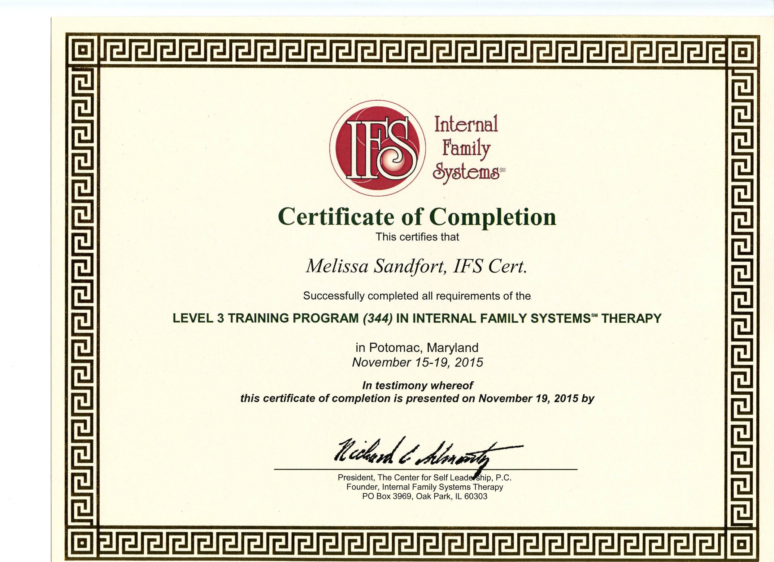 IFS L3 Maryland