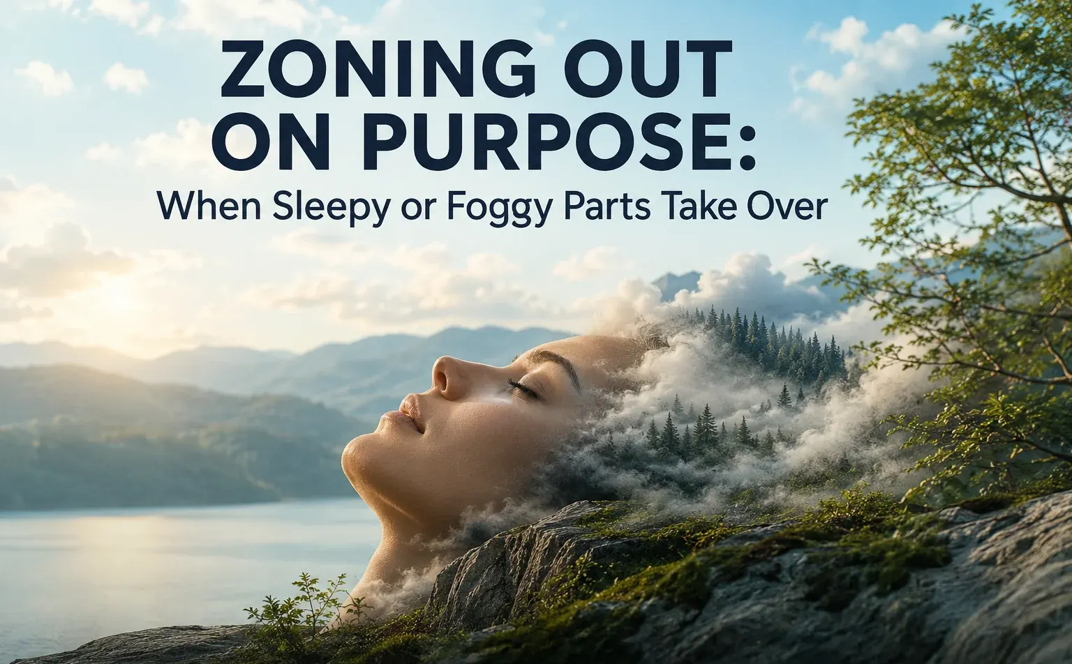 Zoning Out On Purpose: When Sleepy or Foggy Parts Take Over